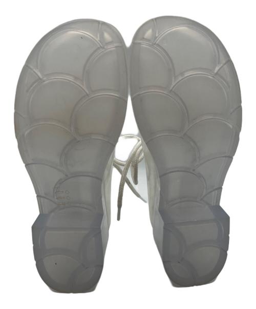 BOTTEGA VENETA（ボッテガベネタ）BOTTEGA VENETA (ボッテガベネタ) レースアップクリアサンダル　GLASS JELLY クリア サイズ:-の古着・服飾アイテム