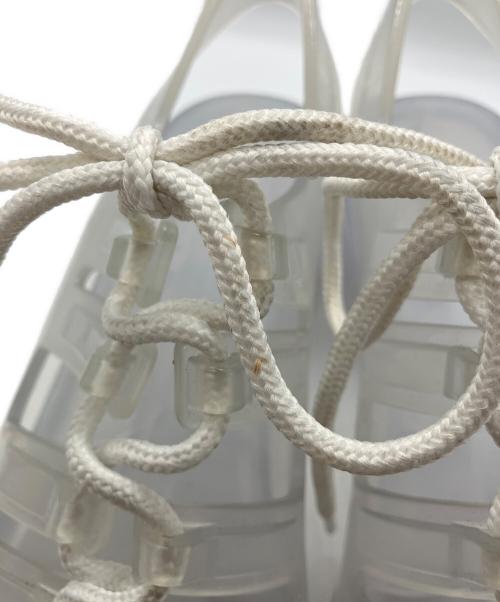 BOTTEGA VENETA（ボッテガベネタ）BOTTEGA VENETA (ボッテガベネタ) レースアップクリアサンダル　GLASS JELLY クリア サイズ:-の古着・服飾アイテム