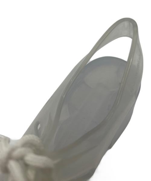 BOTTEGA VENETA（ボッテガベネタ）BOTTEGA VENETA (ボッテガベネタ) レースアップクリアサンダル　GLASS JELLY クリア サイズ:-の古着・服飾アイテム