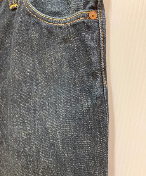 EVISU（エヴィス）EVISU (エヴィス) カモメクロップドデニムパンツ インディゴ サイズ:W36の古着・服飾アイテム