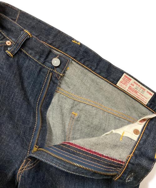 EVISU（エヴィス）EVISU (エヴィス) カモメクロップドデニムパンツ インディゴ サイズ:W36の古着・服飾アイテム