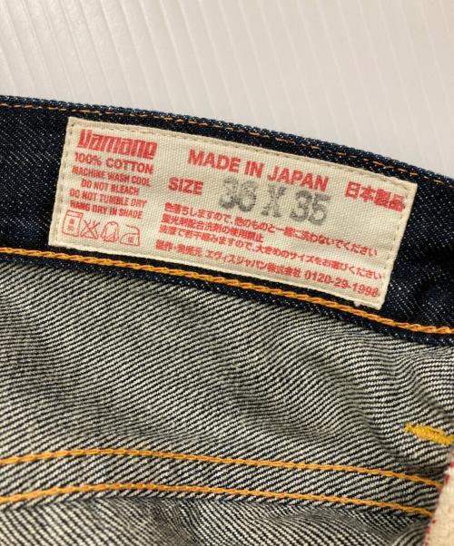 EVISU（エヴィス）EVISU (エヴィス) カモメクロップドデニムパンツ インディゴ サイズ:W36の古着・服飾アイテム