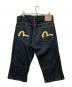 EVISU (エヴィス) カモメクロップドデニムパンツ インディゴ サイズ:W36：14000円