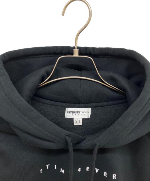 KANDY TOWN（キャンディタウン）KANDY TOWN (キャンディタウン) 1TIME4EVER HOODIE ブラック サイズ:XLの古着・服飾アイテム