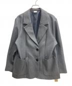 YENNイエン）の古着「WOOL BLEND JACKET COAT」｜グレー