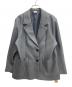 YENN（イエン）の古着「WOOL BLEND JACKET COAT」｜グレー