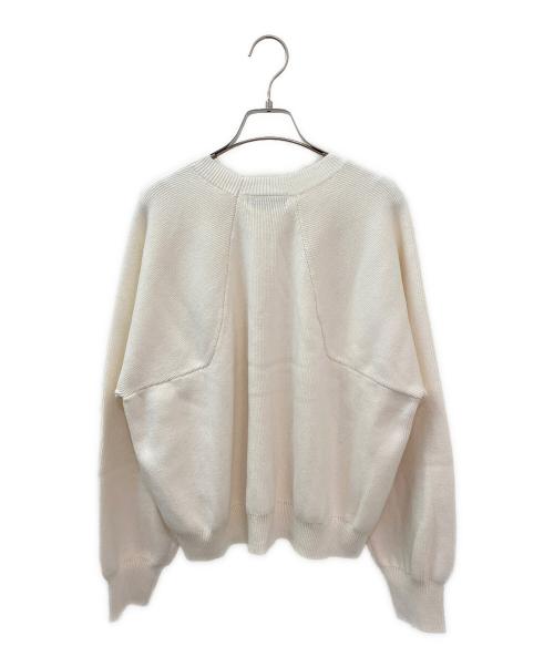 RIM.ARK（リムアーク）RIM.ARK (リムアーク) Elastic touch basic knit ホワイト サイズ:Freeの古着・服飾アイテム