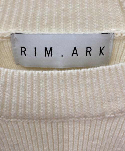 RIM.ARK（リムアーク）RIM.ARK (リムアーク) Elastic touch basic knit ホワイト サイズ:Freeの古着・服飾アイテム