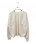 RIM.ARK（リムアーク）の古着「Elastic touch basic knit」｜ホワイト