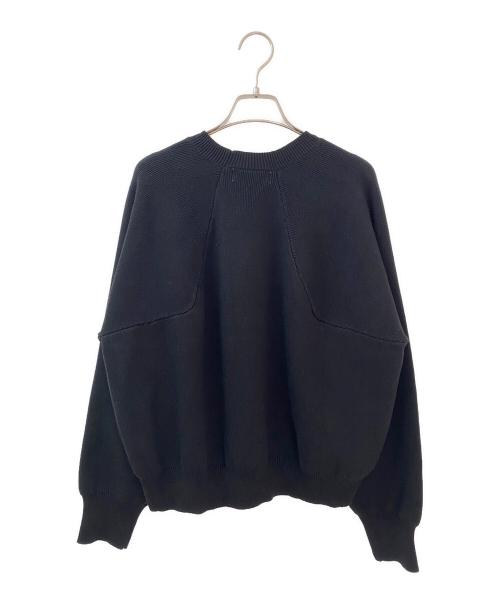 RIM.ARK（リムアーク）RIM.ARK (リムアーク) Elastic touch basic knit ブラック サイズ:Freeの古着・服飾アイテム