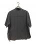 TODAYFUL (トゥデイフル) Silk100% Halfsleeve Shirts　 25AW　12520413 チャコールグレー サイズ:Free：13000円