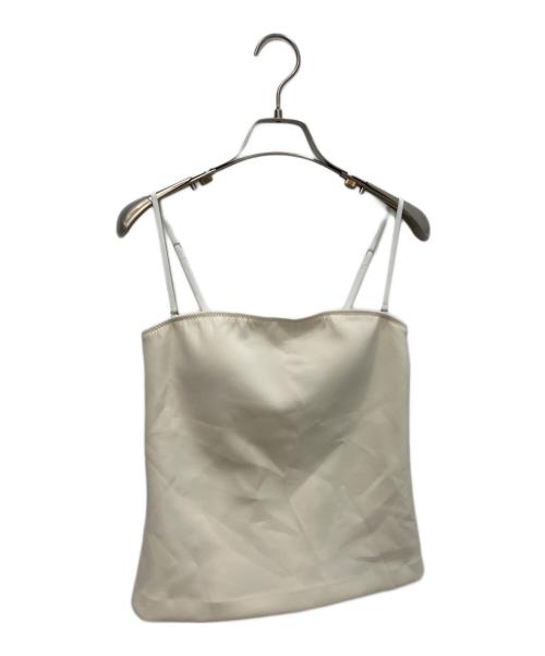 LE PHIL（ル フィル）LE PHIL (ル フィル) ジャージーキャミソール　534-4960207 アイボリー サイズ:Freeの古着・服飾アイテム
