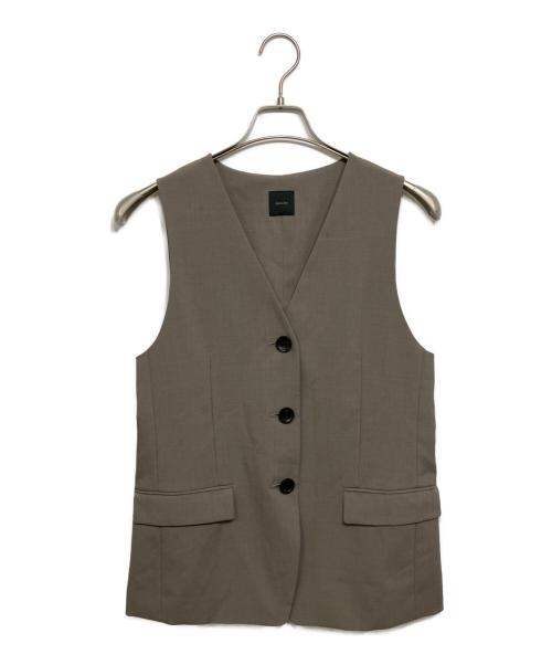 Spick and Span（スピック＆スパン）Spick and Span (スピック＆スパン) ウーステッドジレ ベージュ サイズ:36の古着・服飾アイテム