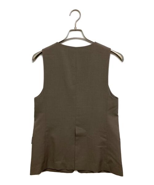 Spick and Span（スピック＆スパン）Spick and Span (スピック＆スパン) ウーステッドジレ ベージュ サイズ:36の古着・服飾アイテム
