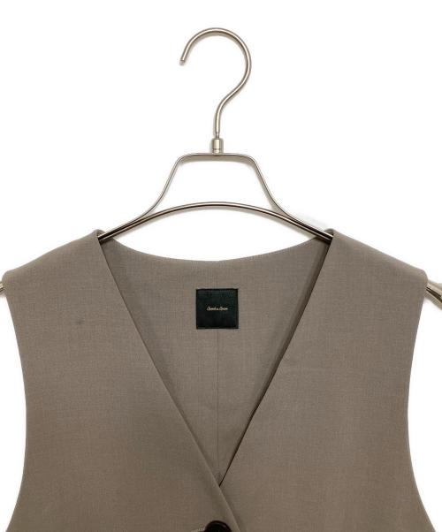 Spick and Span（スピック＆スパン）Spick and Span (スピック＆スパン) ウーステッドジレ ベージュ サイズ:36の古着・服飾アイテム