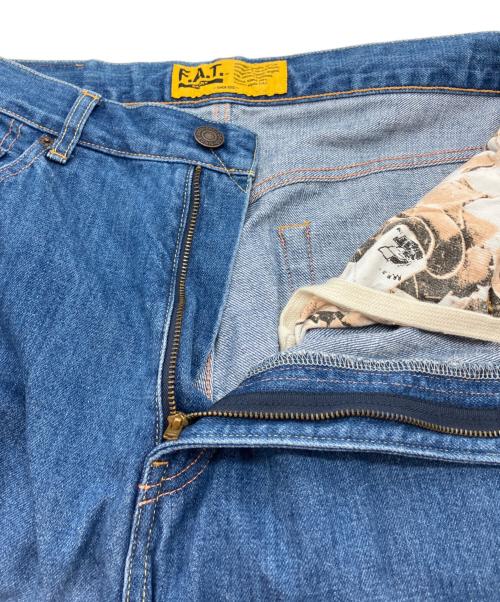 FAT（エフエーティー）FAT (エフエーティー) デニムパンツ ブルー サイズ:SKINNYの古着・服飾アイテム