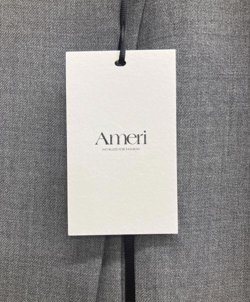 Ameri（アメリ）AMERI (アメリ) WAVE SWITCHING CONSTRUCTIVE JACKET グレー サイズ:Sの古着・服飾アイテム