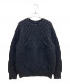BATONERバトナ―）の古着「SPREAD ALAN CREW NECK」｜ブラック