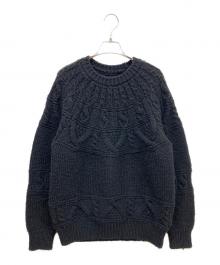 BATONER（バトナ―）の古着「SPREAD ALAN CREW NECK」｜ブラック