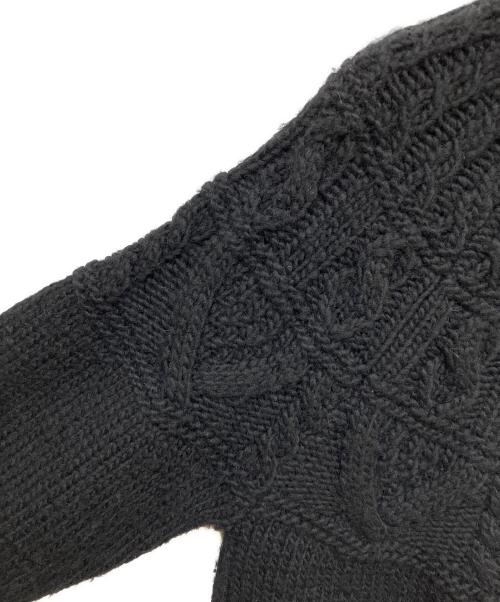 BATONER（バトナ―）BATONER (バトナ―) SPREAD ALAN CREW NECK ブラック サイズ:1の古着・服飾アイテム
