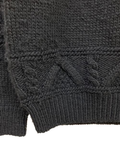 BATONER（バトナ―）BATONER (バトナ―) SPREAD ALAN CREW NECK ブラック サイズ:1の古着・服飾アイテム
