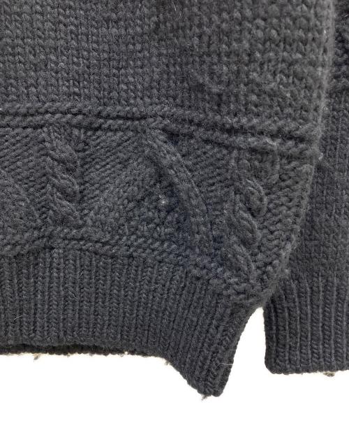 BATONER（バトナ―）BATONER (バトナ―) SPREAD ALAN CREW NECK ブラック サイズ:1の古着・服飾アイテム
