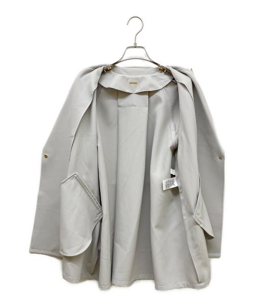 any Sis（エニィスィス）any Sis (エニィスィス) エレカジストレッチミドルトレンチ コート ライトグレー サイズ:Sの古着・服飾アイテム