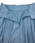 中古・古着 HYKE (ハイク) TAFFETA PLEATED SKIRT スカイブルー サイズ:2：7000円