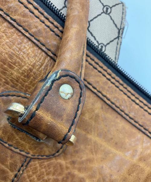 Gold Pfeil（ゴールドファイル）GOLD PFEIL (ゴールドファイル) CARACCIOLA/ヴィンテージボストンバッグ ブラウン サイズ:-の古着・服飾アイテム