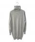 Maison Margiela (メゾンマルジェラ) エルボーパッチ タートルネック ニットワンピース グレー サイズ:L：15000円