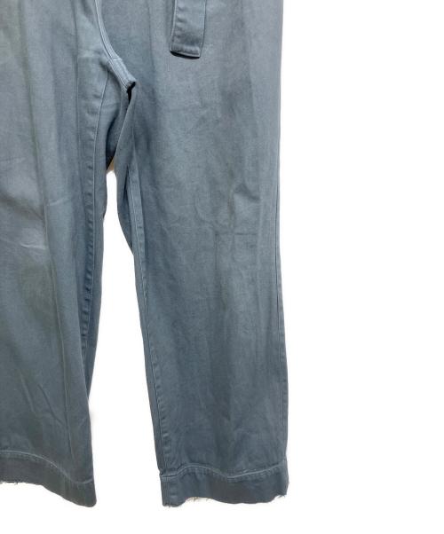 YOKE（ヨーク）YOKE (ヨーク) CUT-OFF WIDE-LEGGED DENIM TROUSER ブルー サイズ:SIZE3の古着・服飾アイテム