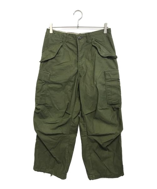 VINTAGE MILITARY（ヴィンテージ ミリタリー）VINTAGE MILITARY (ヴィンテージ ミリタリー) US ARMY M-65ミリタリーフィールドパンツ オリーブ サイズ:SMALL-SHORTの古着・服飾アイテム