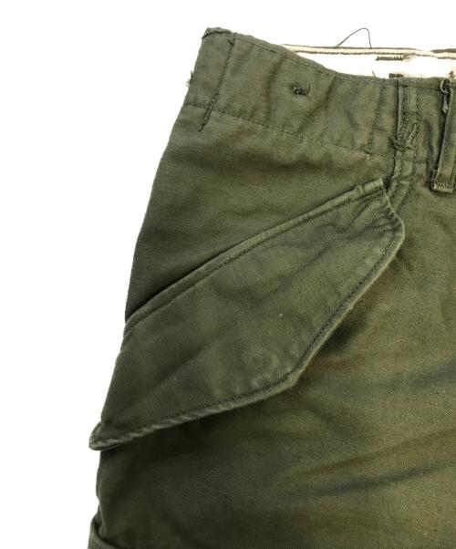 VINTAGE MILITARY（ヴィンテージ ミリタリー）VINTAGE MILITARY (ヴィンテージ ミリタリー) US ARMY M-65ミリタリーフィールドパンツ オリーブ サイズ:SMALL-SHORTの古着・服飾アイテム