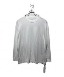 ATON（エイトン）の古着「SUVIN 60/2 OVERSIZED LONG SLEEVE T-SHIRT」｜ホワイト