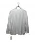 ATON (エイトン) SUVIN 60/2 OVERSIZED LONG SLEEVE T-SHIRT ホワイト サイズ:006 未使用品：6000円