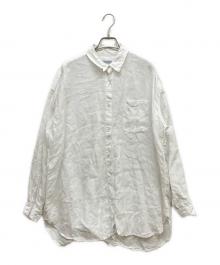 journal standard luxe（ジャーナルスタンダード ラックス）の古着「リネンシャツ」｜ホワイト