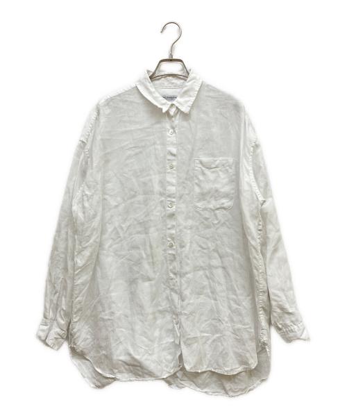 journal standard luxe（ジャーナルスタンダード ラックス）journal standard luxe (ジャーナルスタンダード ラックス) リネンシャツ ホワイト サイズ:-の古着・服飾アイテム