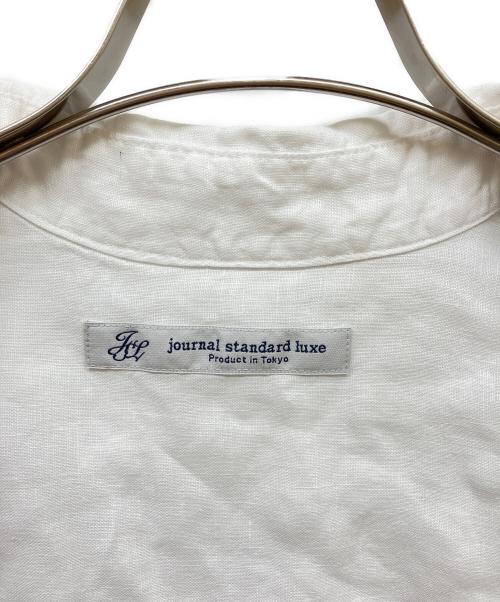 journal standard luxe（ジャーナルスタンダード ラックス）journal standard luxe (ジャーナルスタンダード ラックス) リネンシャツ ホワイト サイズ:-の古着・服飾アイテム