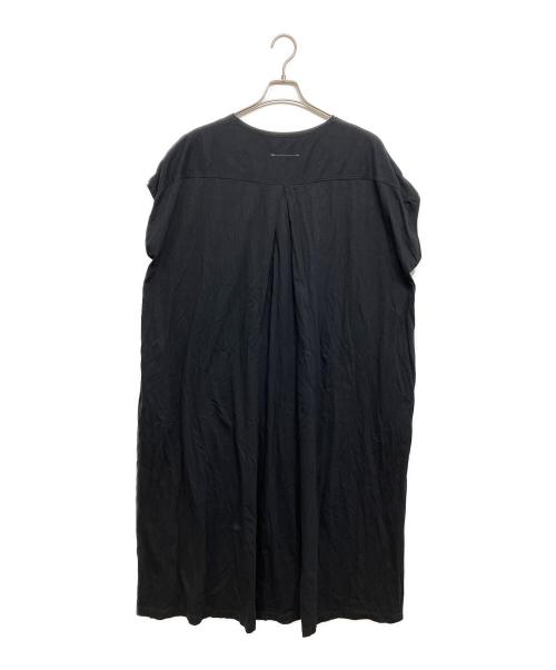 MM6 Maison Margiela（エムエムシックスメゾンマルジェラ）MM6 Maison Margiela (エムエムシックスメゾンマルジェラ) バックタックノースリーブワンピース ブラック サイズ:Sの古着・服飾アイテム