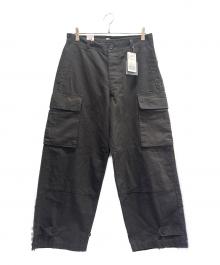 OUTIL（ウティ）の古着「PANTALON BLESLE カーゴパンツ」｜ブラック