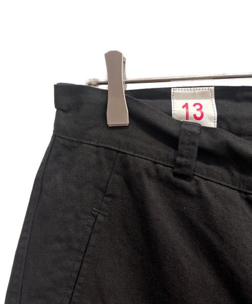 OUTIL（ウティ）OUTIL (ウティ) PANTALON BLESLE カーゴパンツ ブラック サイズ:13の古着・服飾アイテム