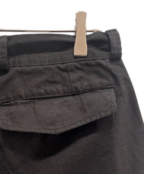 OUTIL（ウティ）OUTIL (ウティ) PANTALON BLESLE カーゴパンツ ブラック サイズ:13の古着・服飾アイテム