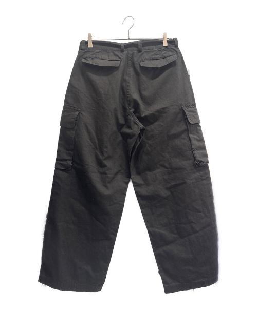 OUTIL（ウティ）OUTIL (ウティ) PANTALON BLESLE カーゴパンツ ブラック サイズ:13の古着・服飾アイテム