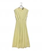 PHOTOCOPIEUフォトコピュー）の古着「TIPHAINE SLEEVE FLARED DRESS」｜イエロー