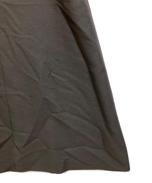 ADORE（アドーア）ADORE (アドーア) シルクウールツイルワンピース ブラック サイズ:38の古着・服飾アイテム