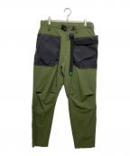 H.A.K.U MOUNTAIN SUPPLYハク マウンテン サプライ）の古着「CHILL OUT TAPERED」｜オリーブ