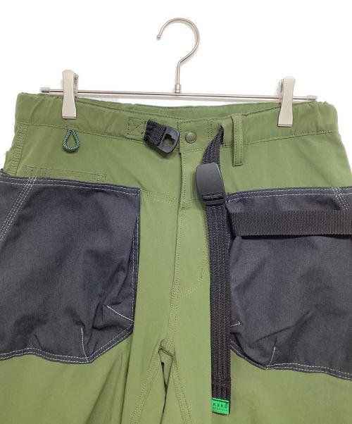 H.A.K.U MOUNTAIN SUPPLY（ハク マウンテン サプライ）H.A.K.U MOUNTAIN SUPPLY (ハク マウンテン サプライ) CHILL OUT TAPERED オリーブ サイズ:Lの古着・服飾アイテム