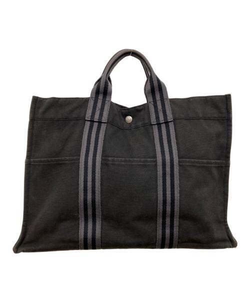 HERMES（エルメス）HERMES (エルメス) トートバッグ ブラックの古着・服飾アイテム