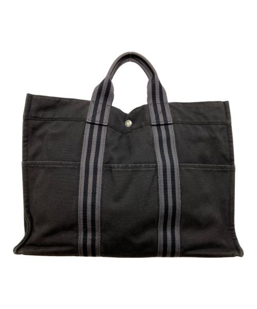 HERMES（エルメス）HERMES (エルメス) トートバッグ ブラックの古着・服飾アイテム