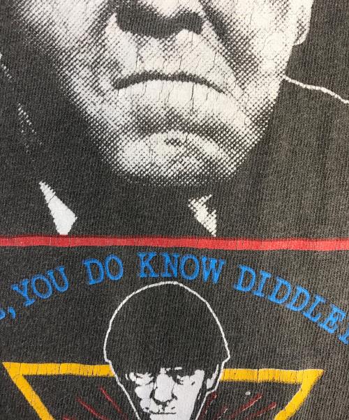CHANGES（チェンジズ）CHANGES (チェンジズ) 90's moe knows/The Three Stooges Tee ブラック サイズ:Lの古着・服飾アイテム